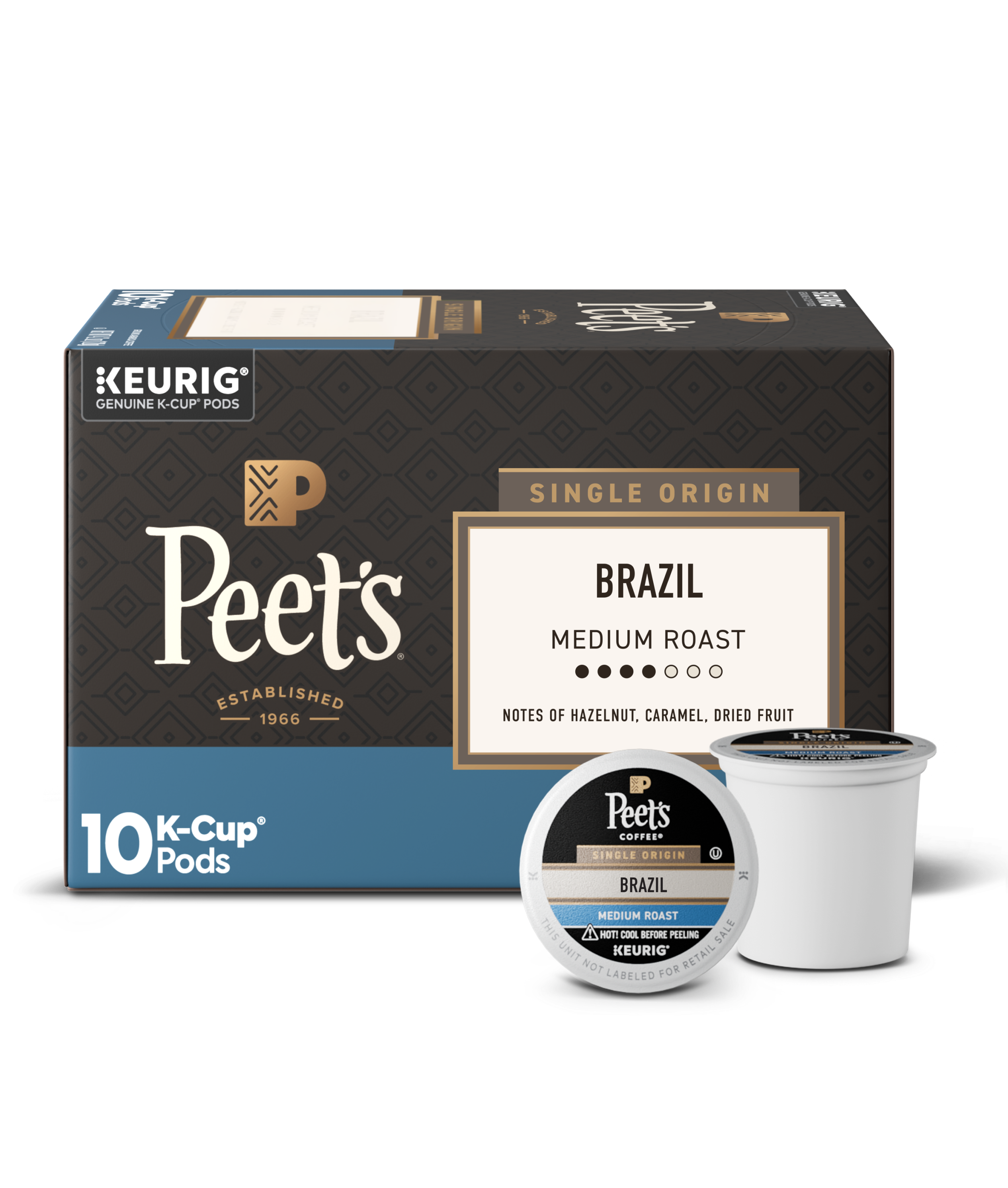 Single Origin Brazil K-Cup® Pods